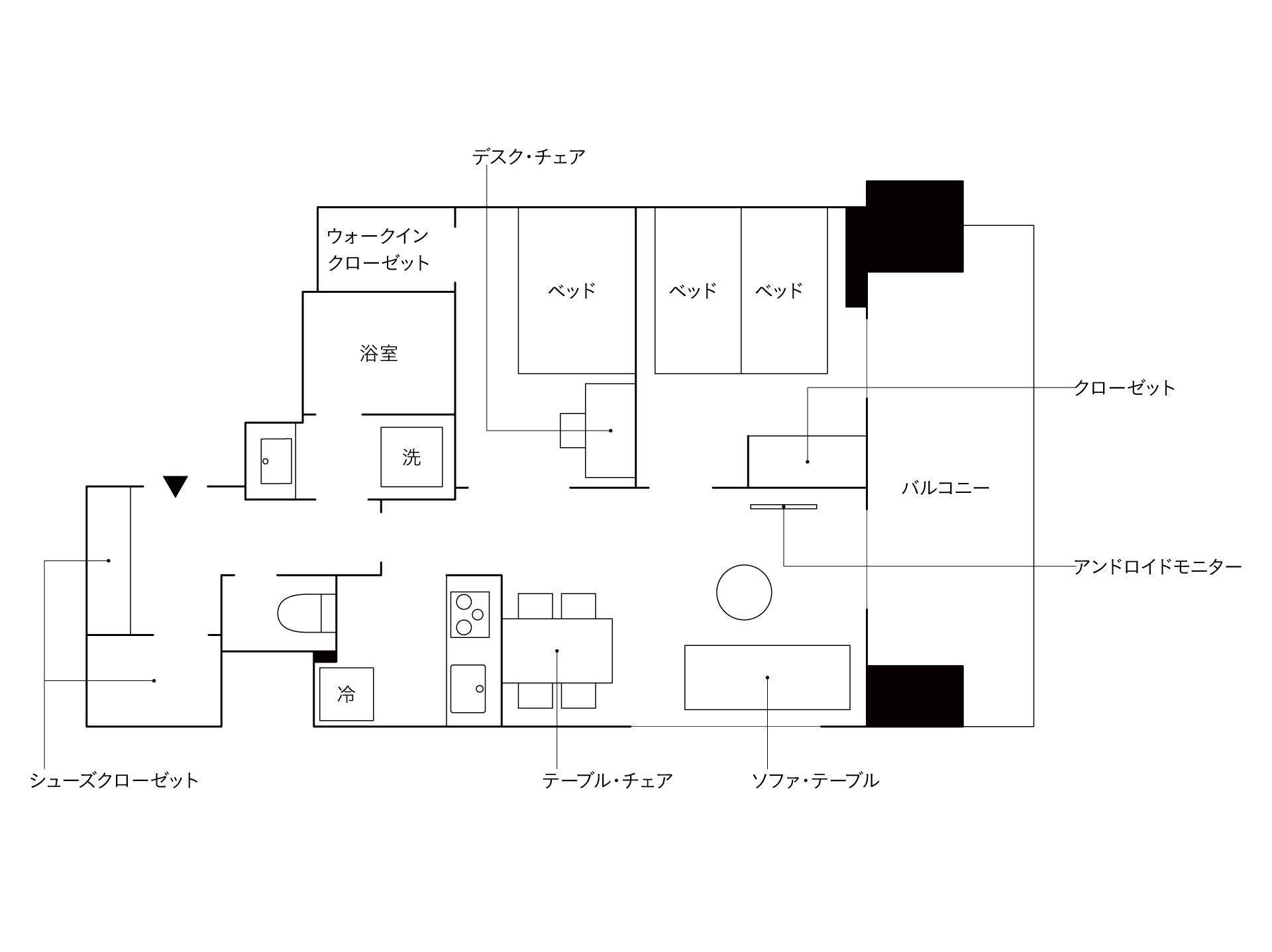 2LDK ROOM - 1017